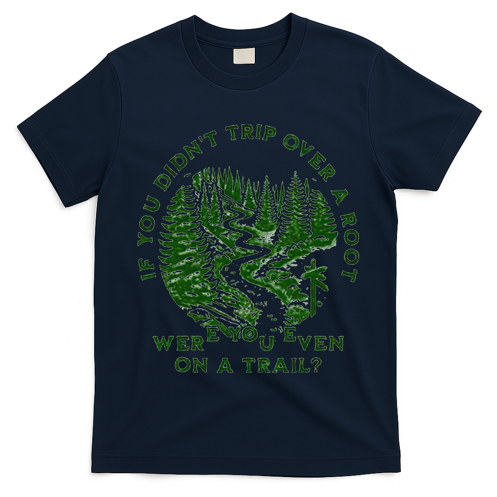 If You DidnT Trip Over A Root Were You Even On Trail T-Shirt