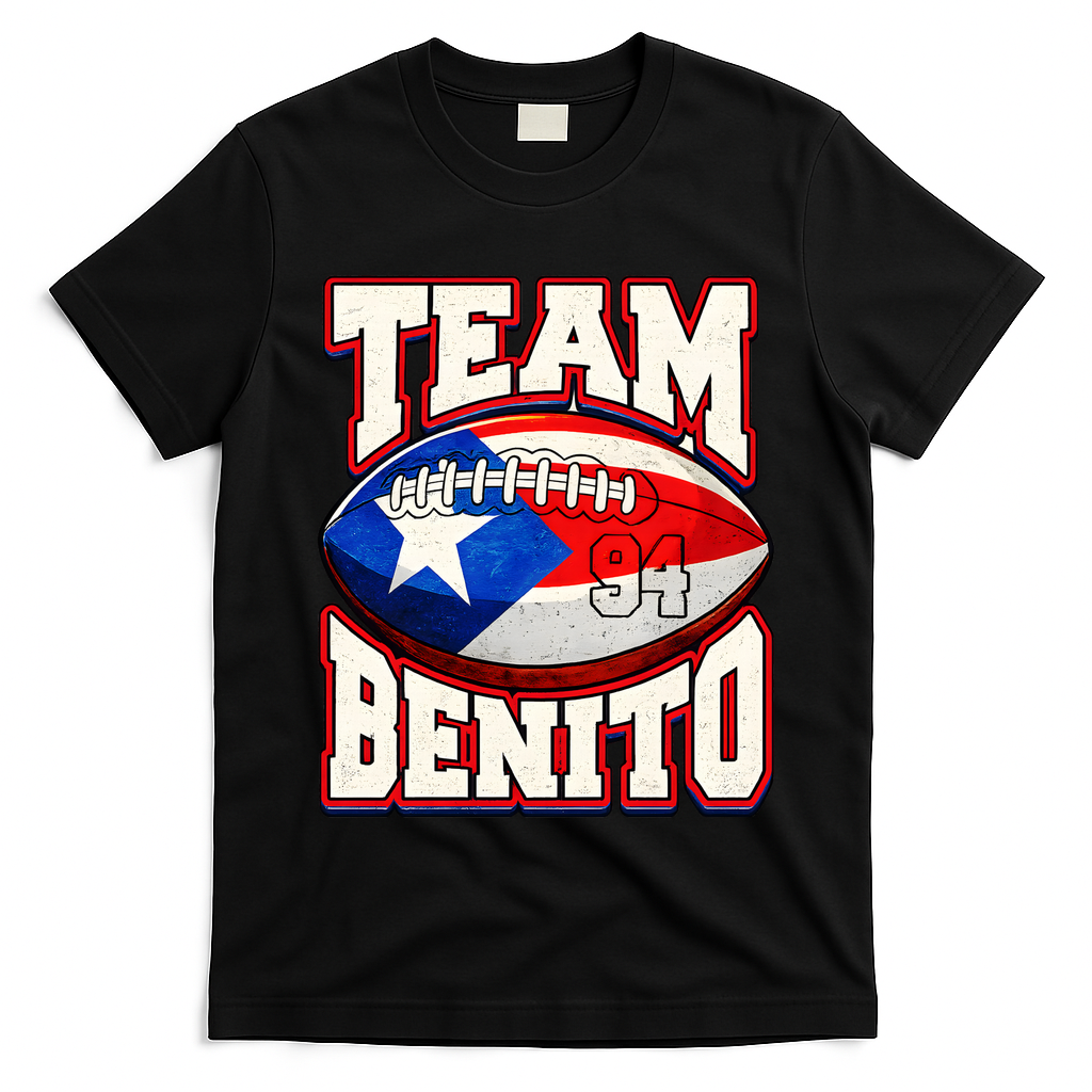 Jersey Benito 94 Number Sport Football Fan T-Shirt