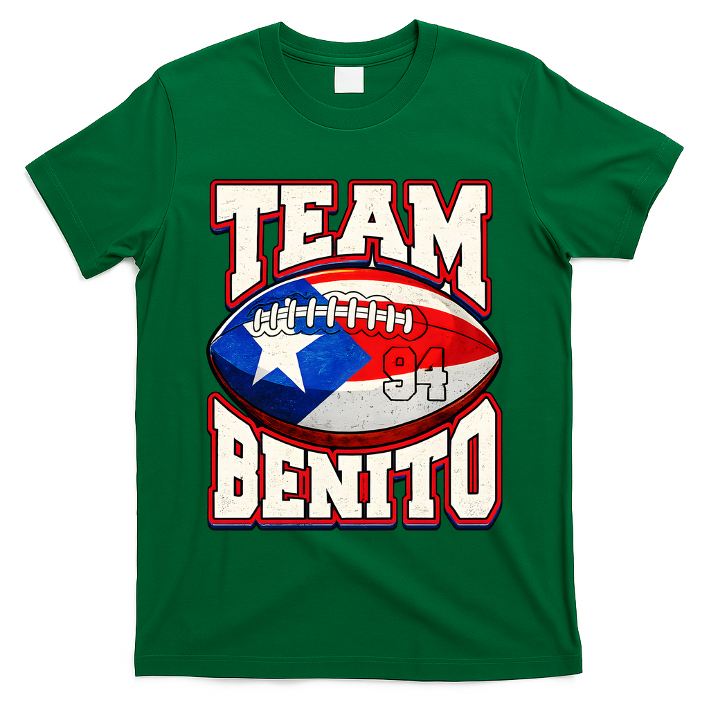 Jersey Benito 94 Number Sport Football Fan T-Shirt