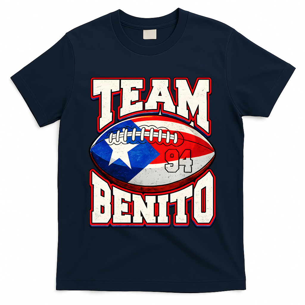 Jersey Benito 94 Number Sport Football Fan T-Shirt