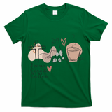 Jesus Cats And Coffee Minimalist Design T-Shirt
