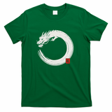 Japanese Dragon Enso Circle - Green