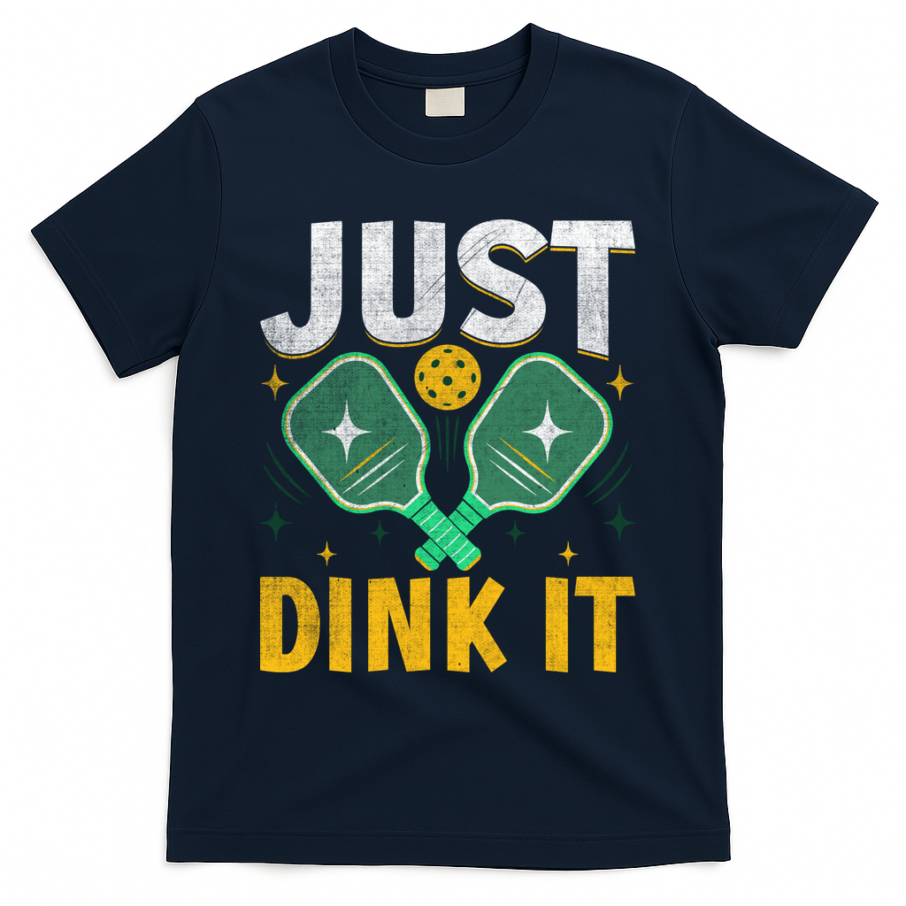 Just Dink It Pickleball T-Shirt - Navy