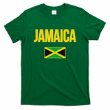 Jamaican Flag Jamaica Souvenir Love Travel Vacation T-Shirt