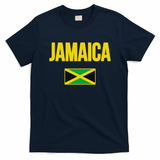 Jamaican Flag Jamaica Souvenir Love Travel Vacation T-Shirt