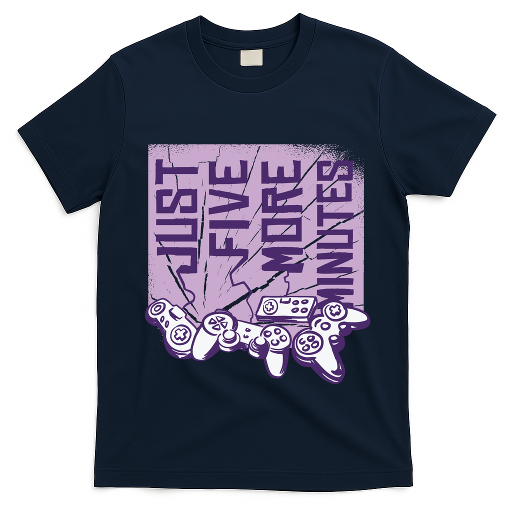 Just Five More Minutes Game T-Shirt