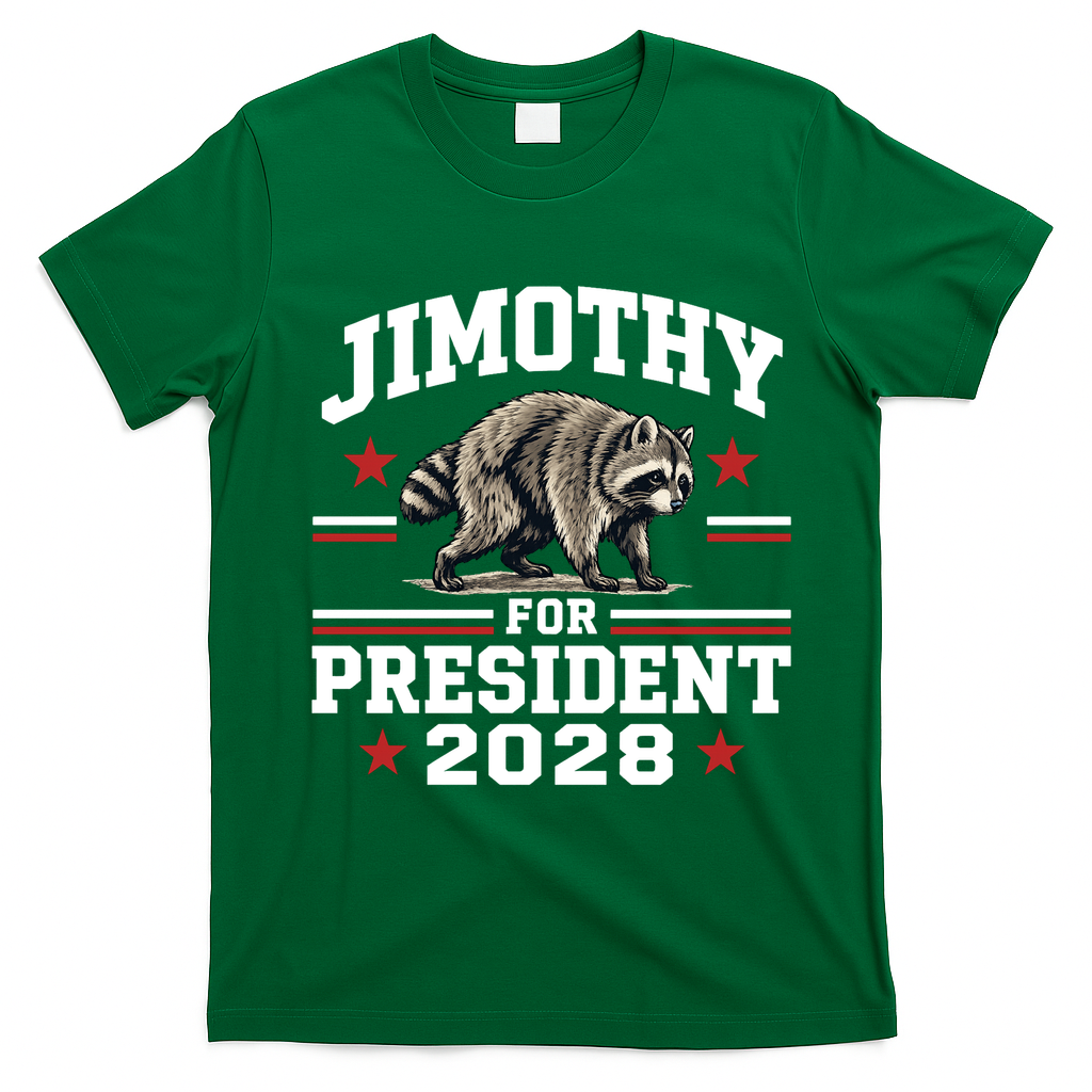 Jimothy For President 2028 T-Shirt - Irish Green