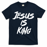 Jesus Is King T-Shirt - Navy