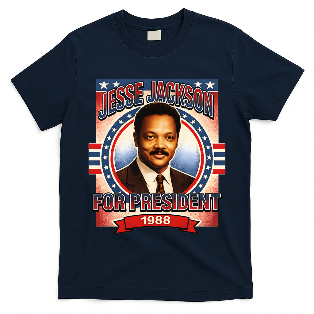 Jesse Jackson For President 1988 Vintage T-Shirt