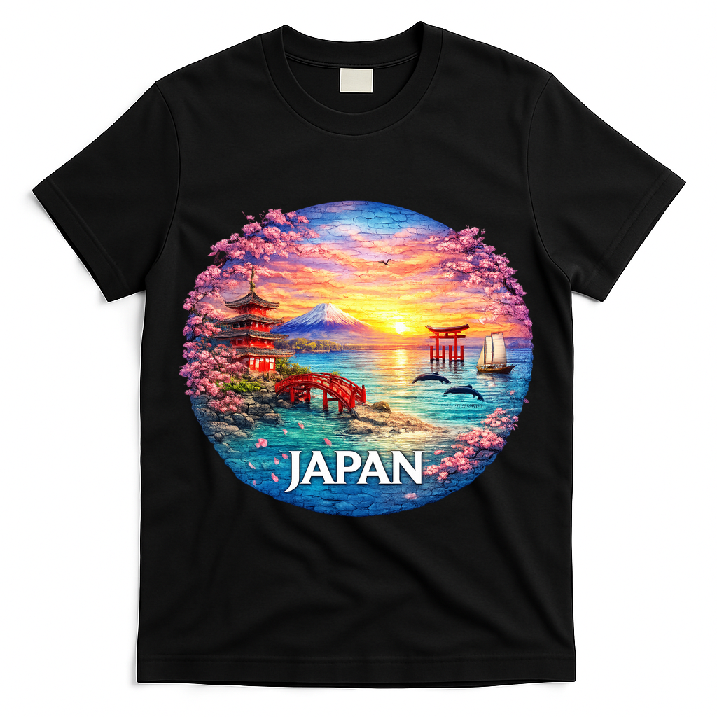 Japan Mosaic T-Shirt