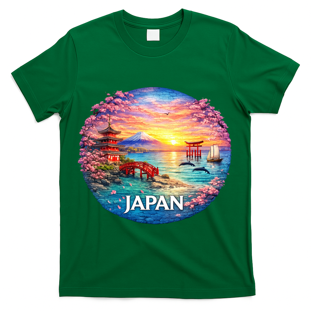 Japan Mosaic T-Shirt