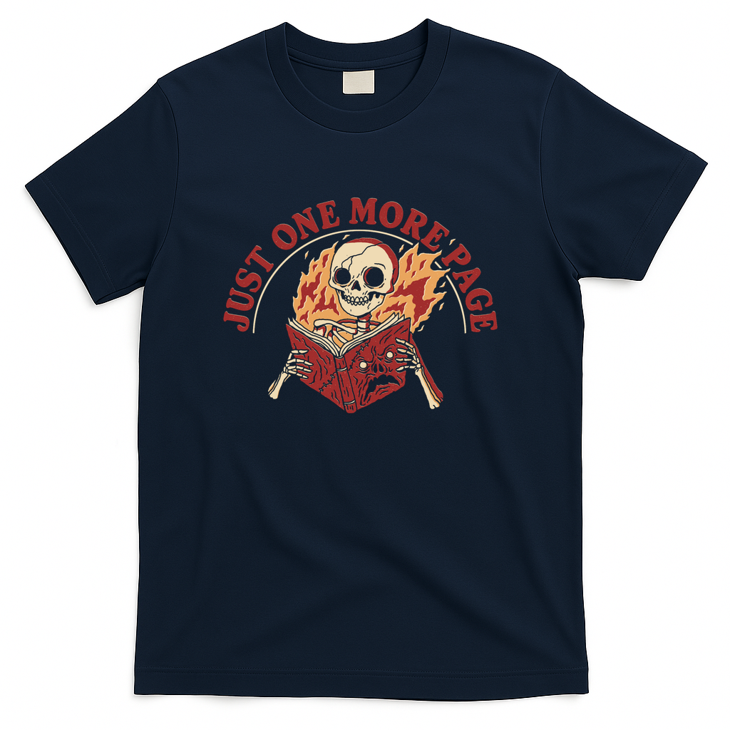 Just One More Page - Navy