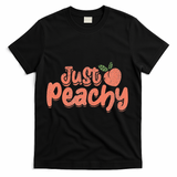 Just Peachy Sassy Summer Loving Peachy T-Shirt - Black