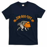 Jimothy Raccoon Jim-Boo-Thy Halloween T-Shirt - Navy Blue