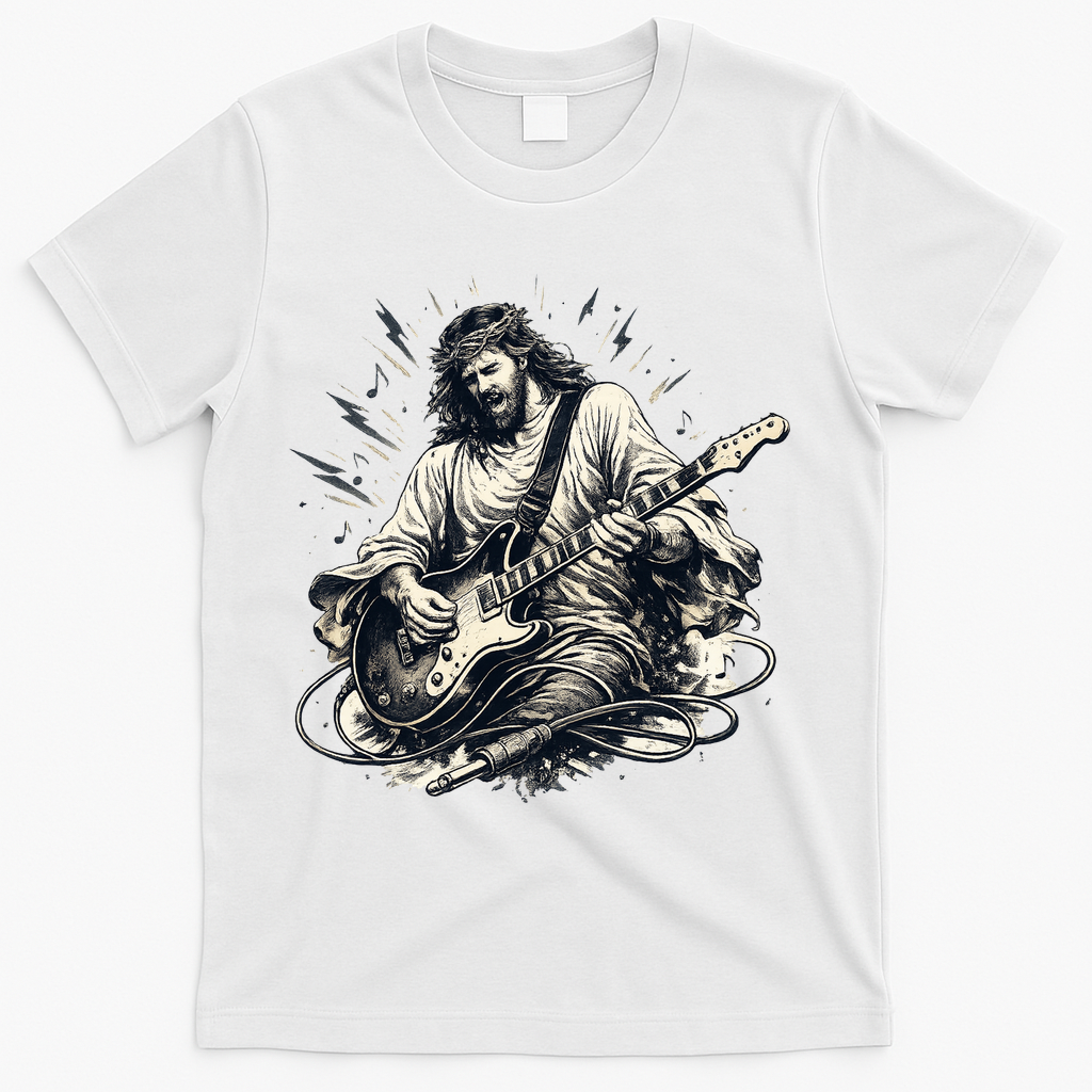 Jesus Rocks T-Shirt - White