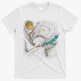 Jimothy Raccoon Seattle Feral Legend Moonlight T-Shirt - White