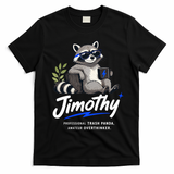 Jimothy The Trash Panda Funny Racoon Meme T-Shirt - Black