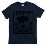 Jimothy Trendy Viral Raccoon Meme T-Shirt - Navy Blue