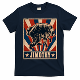 Jimothy Viral Raccoon Poster Funny Trash Panda T-Shirt - Navy Blue