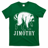 Jimothy Viral Raccoon Meme T-Shirt - Irish Green