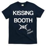 Kissing Booth Costume Halloween T-Shirt - Navy Blue