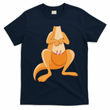Kangaroo Costume For Halloween Kangaroo Animal T-Shirt - Navy Blue