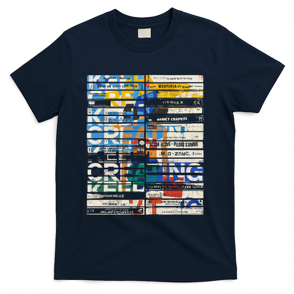 keep creating remix 80s 90s mixtape casettes - Navy