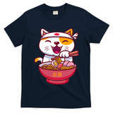 Kawaki Cat Ramen Anime Cartoon T-Shirt