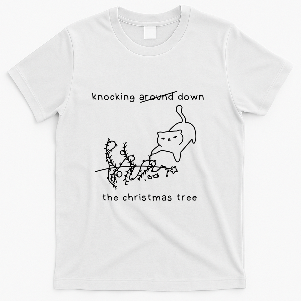 knocking down - White
