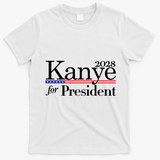 Kanye For President 2028 T-Shirt - White