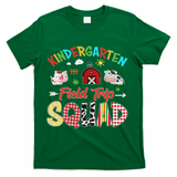 Kindergarten Field Trip Squad Teacher Students Farm Animal T-Shirt - Green