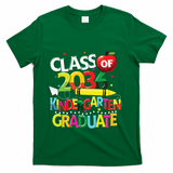 Kindergarten Graduate Class Of 2036 Last Day Of School T-Shirt - Green