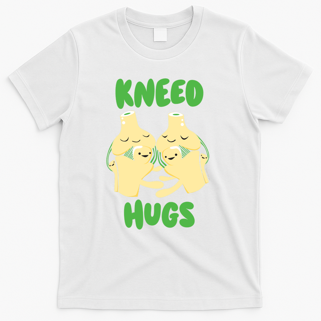 Knee'd Hugs - White
