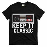Keep It Classic Old School Retro Vintage 1970s 80s 90s T-Shirt - Black