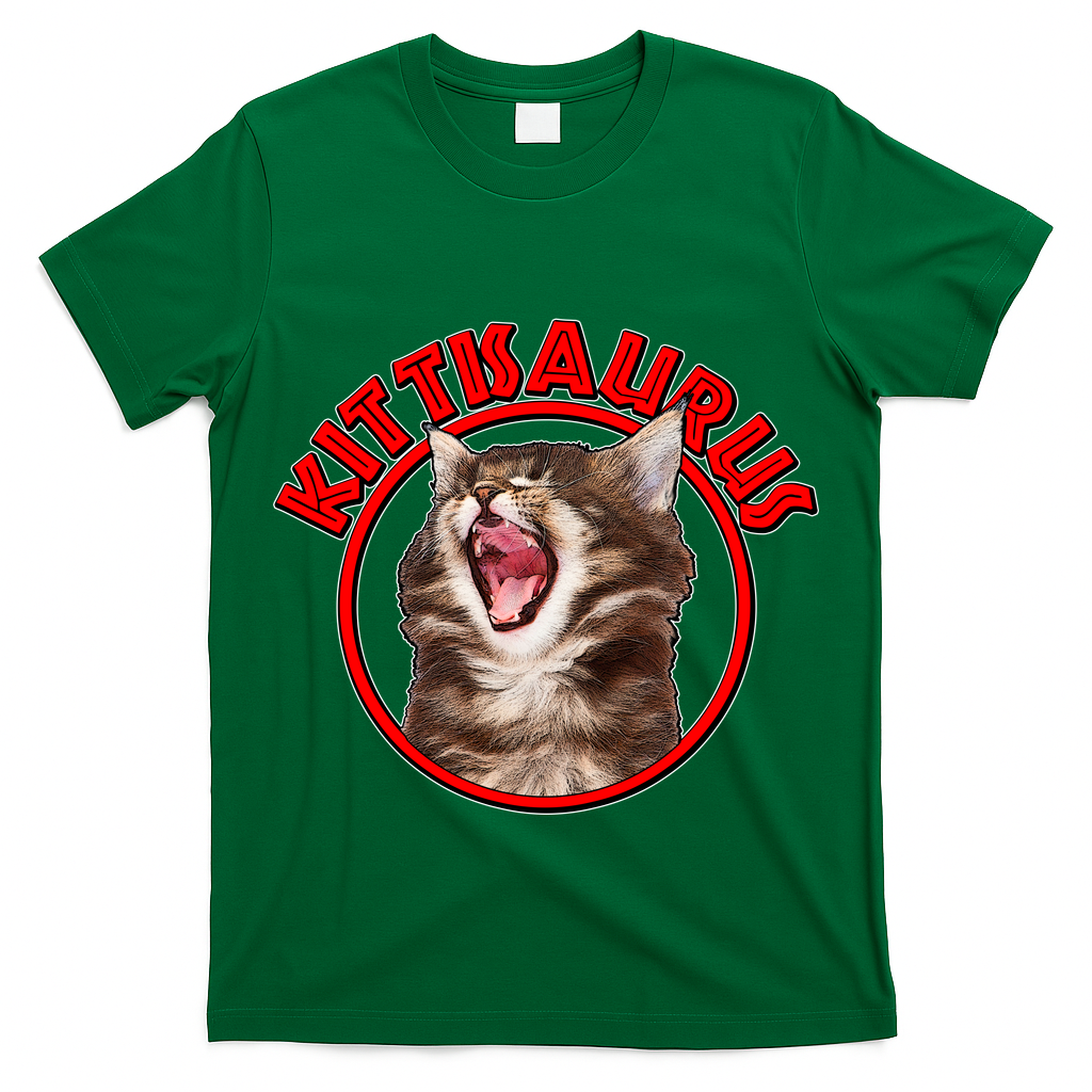 Funny Kittisaurus  T-Shirt