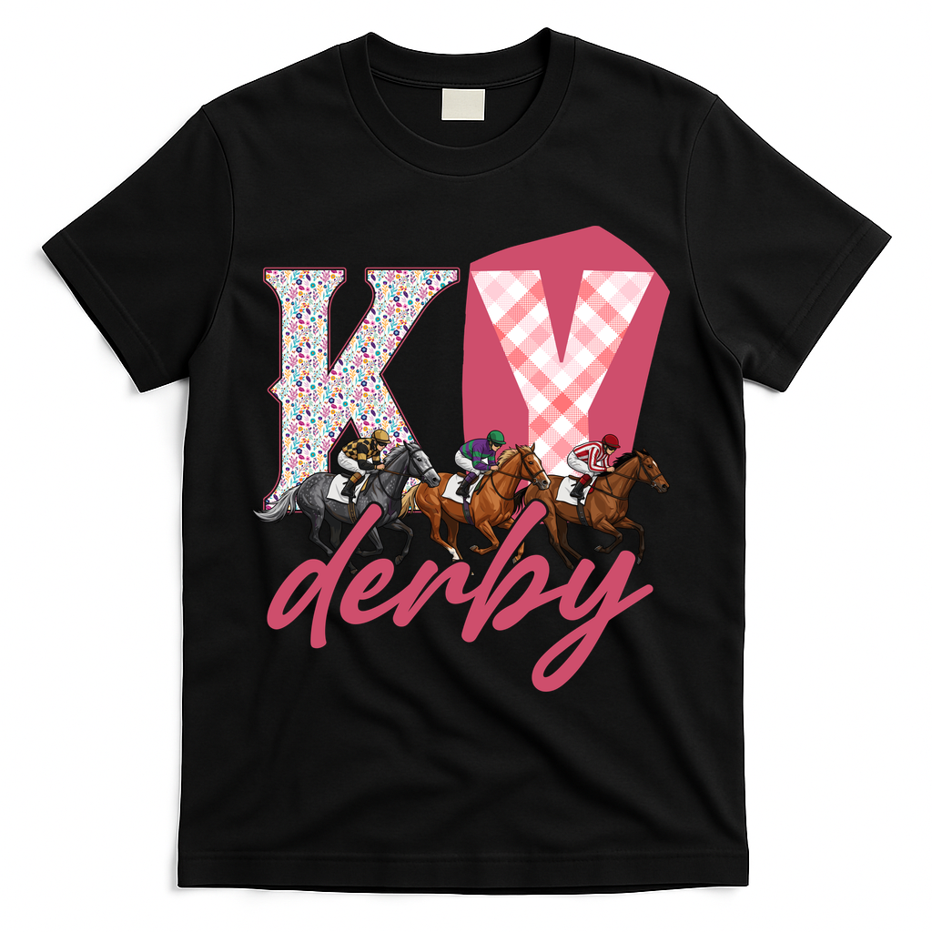 Kentucky KY Derby T-Shirt - Black
