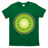Kiwi Lazy DIY Halloween Costume Funny Tropical Sliced Fruit T-Shirt - Irish Green
