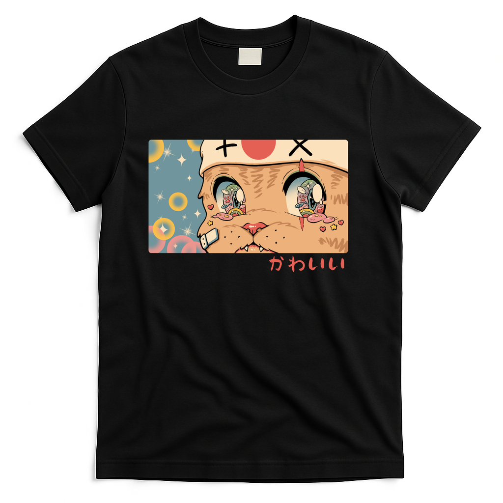 Kawaii Meowster Cat - Black
