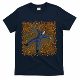 Killer Michael Fall Festive Halloween T-Shirt - Navy
