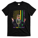 Keep Mardi Gras Great Trump T-Shirt - Black