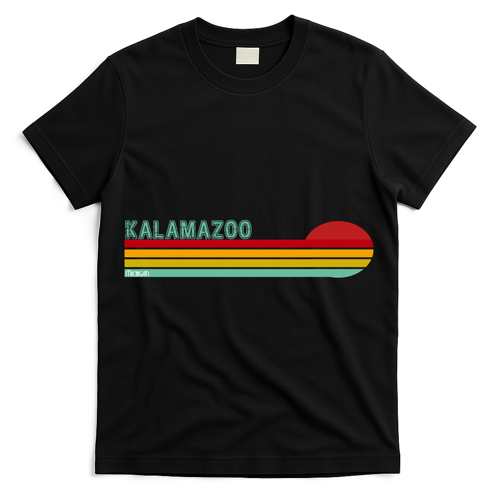 Kalamazoo Michigan Retro T-Shirt