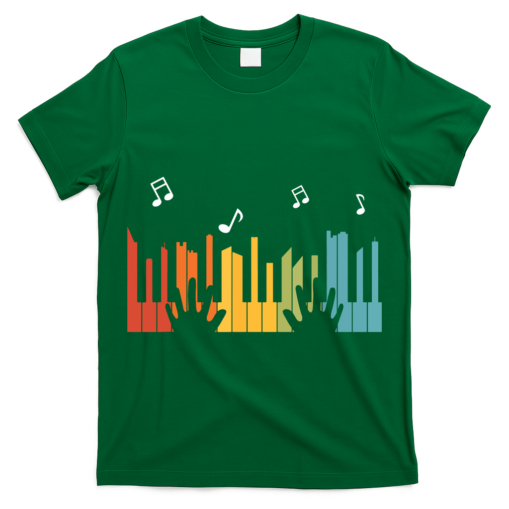 Keyboard Piano Player Gift Piano T-Shirt