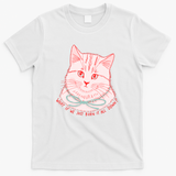 Kitty Says Burn It - White