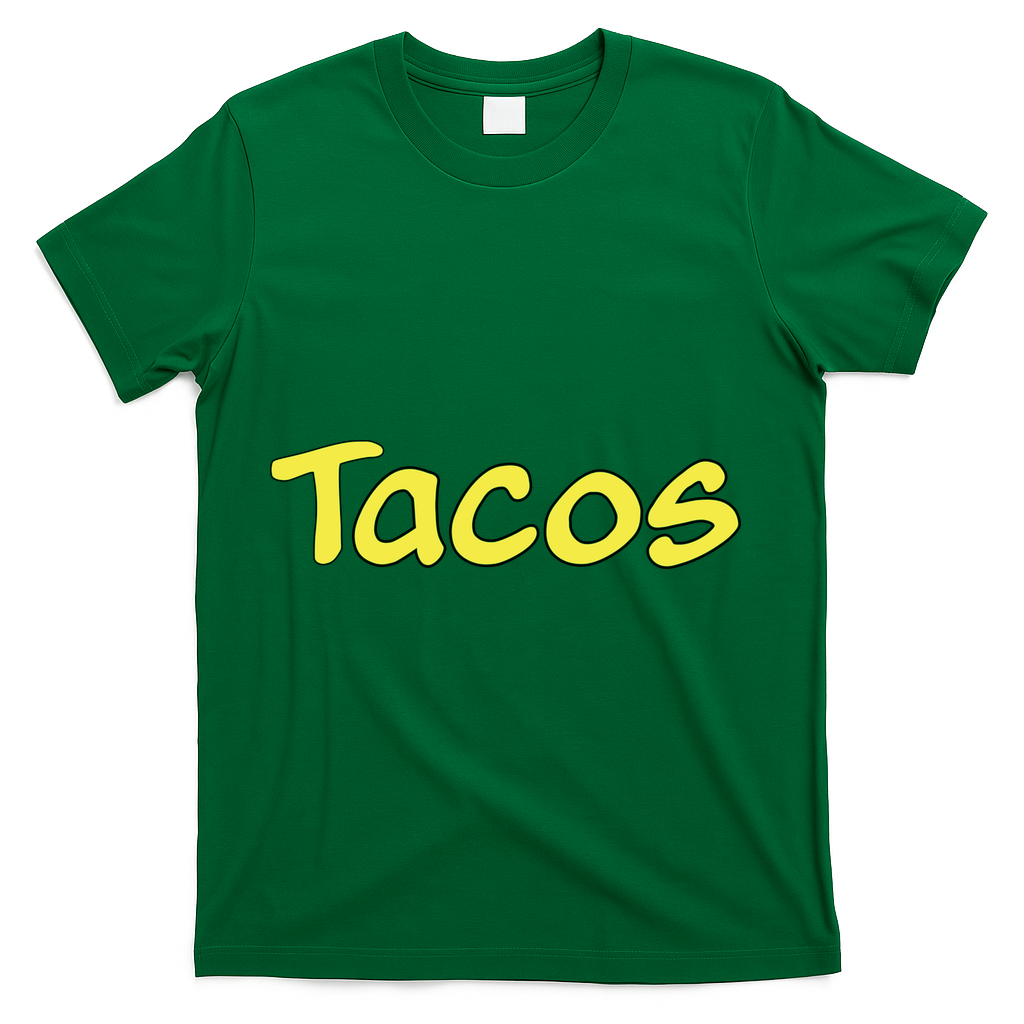 Krillin Tacos Anime T-Shirt - Green