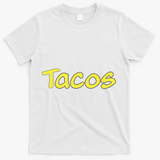 Krillin Tacos Anime T-Shirt - White