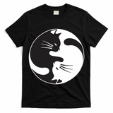 Kawaki Ying Yang Cat T-Shirt