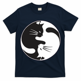 Kawaki Ying Yang Cat T-Shirt
