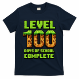 Level 100 Days Of School Complete Gamer  T-Shirt