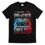 Level 10 Unlocked Awesome Since 2013 10th Birthday Gaming T-Shirt