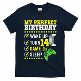 Level 14 Unlocked Boys 14th Birthday 14 Year Old Gamer T-Shirt